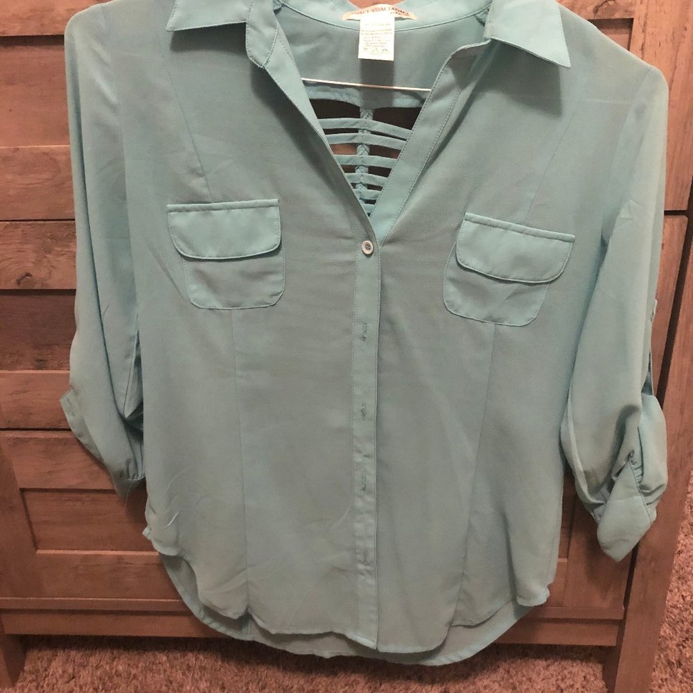 button down blouse